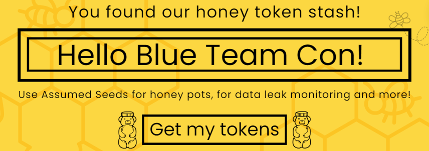 Blue Team Con Honey Jar